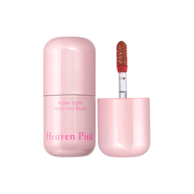 heavenpink哑光液体膨胀腮红泥