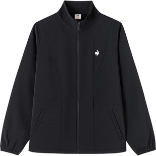 【网球】乐卡克法国公鸡2025年秋冬新品女款运动梭织夹克立领外套