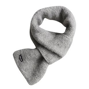 懒人bi备实用便捷穿插围脖针织短巾秋冬季柔软颗粒绒护颈保暖男女