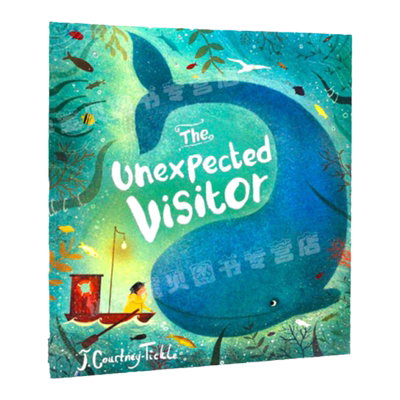 不速之客 英文原版绘本 The Unexpected Visitor 儿童英语启蒙图画故事书平装大开 Jessica Courtney-Tickle 课外阅读绘本