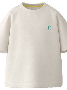 papa爬爬夏季宝宝T恤亲子装短袖