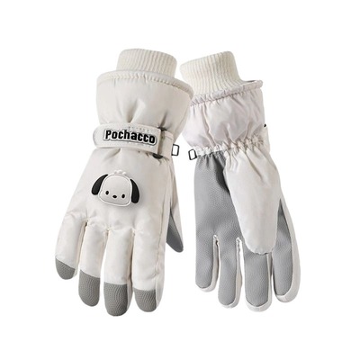 全指触屏】加绒加厚滑雪手套