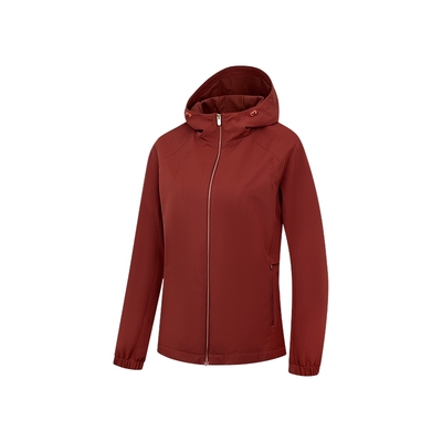 乔丹经编绒风衣女生商场同款