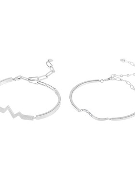 原创山水间手链情侣手镯