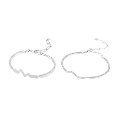 原创山水间手链情侣手镯