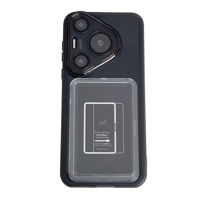 送照片2张-适用于新款华为Pura70pro＋可放照片手机壳mate60拍立得全包透明P50卡包壳Nova13情侣防摔小
