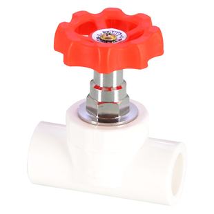 20/25/32PPR截止阀门加厚4分6分1寸自来水总阀开关升降式黄铜阀芯