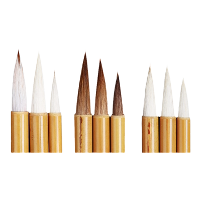 大白云毛笔初学者书法专用