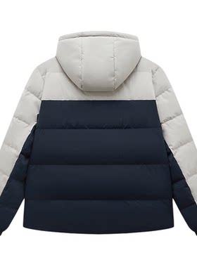 特步冬装轻便保暖羽绒服