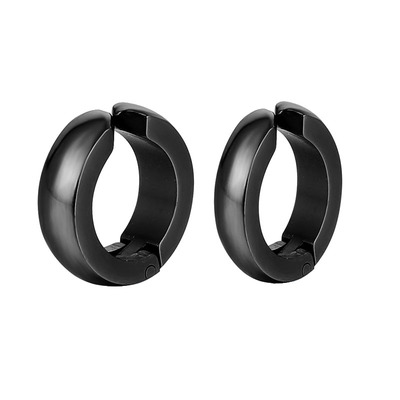 白敬亭同款环形素圈无耳洞耳夹