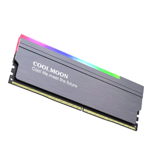 酷月RA-1内存马甲ddr5内存条散热ARGB壳ddr4台式机窄条外壳散热片