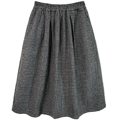 秋冬休闲百搭毛呢显瘦半身裙复古