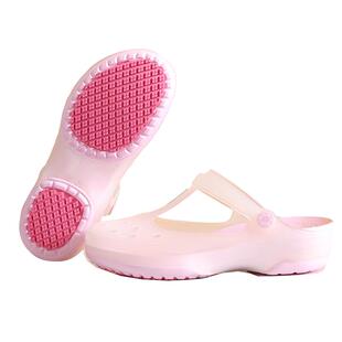 足间舞夏季洞洞鞋女款平底户外防滑孕妇包头玛丽珍护士凉拖鞋外穿