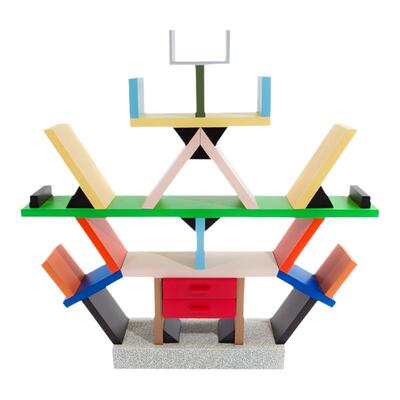 Memphis屏风置物架隔断书架