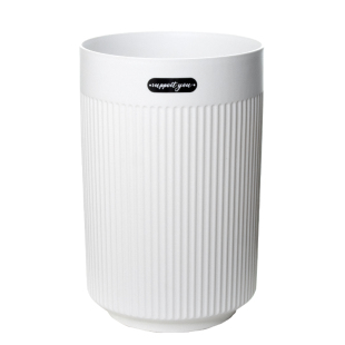 罗马柱花盆家用客厅简约塑料加厚发财树绿植树脂仿陶瓷白色花盆