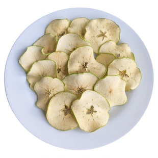 徐小豆青苹果干片蛋糕甜点装饰泡芙特调鸡尾酒装饰超薄青苹果干片