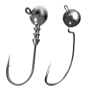 新款路亚钓钩自由路防滑凹槽加强鱼钩软虫饵淡水海水鲈鱼翘嘴鳜鱼