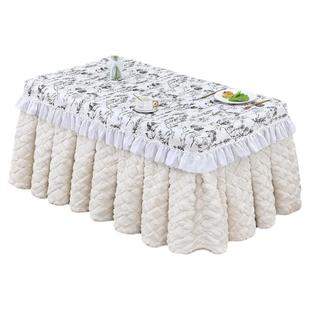 长方形烤火桌子罩套高级电烤炉桌子取暖桌套火炉桌罩加厚烤火被罩