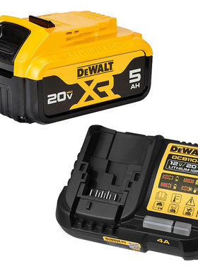 得伟原装锂电池12V/18V/20V/60V快速充电器DCB1104/1102闪充118