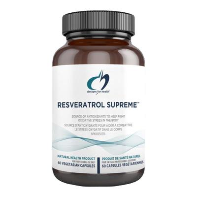 Designs for Health健康设计Resveratrol Supreme白藜芦醇胶囊60