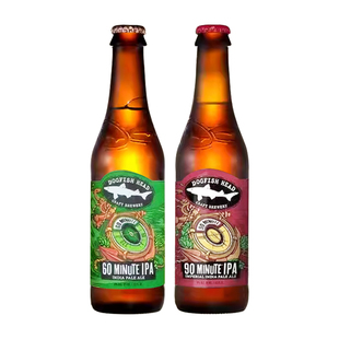 美国进口Dogfish Head 角头鲨60分钟90分钟IPA精酿啤酒355ml*瓶装