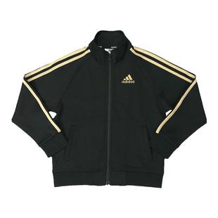 adidas阿迪达斯童装男女童运动夹克春秋天正品新款立领儿童外套