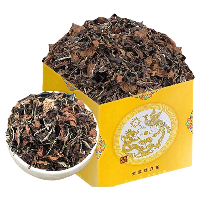 正宗福鼎老白茶 枣香寿眉野生高山太姥山脉茶叶袋装自己喝的白茶