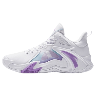 安踏空域4水泥克星篮球鞋男2026新款防滑耐磨男士低帮实战运动鞋