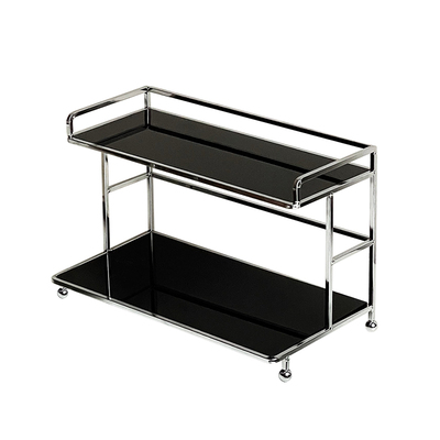 Homeside不锈钢奶油色桌面置物架