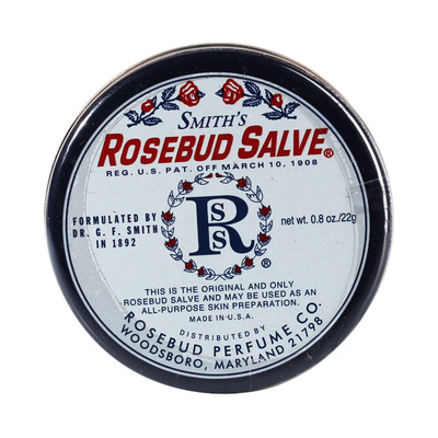 Rosebud玫瑰草莓薄荷润唇膏保湿