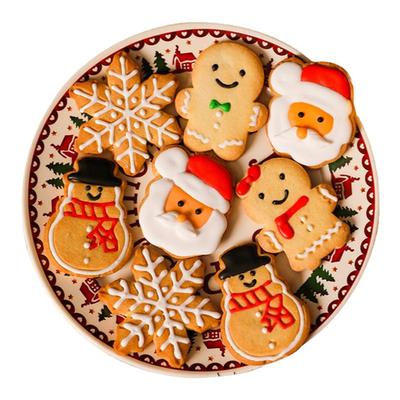 圣诞新款姜饼人饼干零食