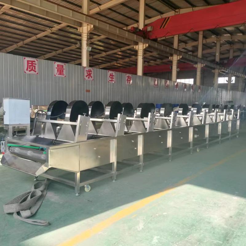 全自动翻转式风干机糯玉米鸡爪风干设备食品调料包风干流水线