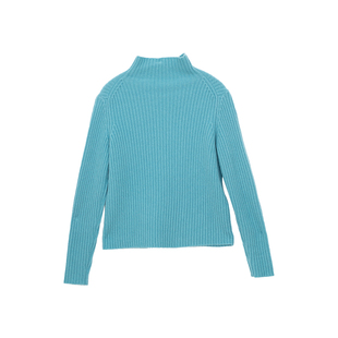 忘城C1033座/歌颂的秋冬/23冬新品26支全羊毛厚实半高领毛衣女