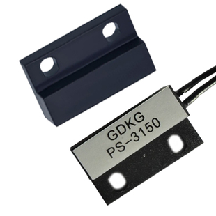 PS-3150方形无源磁性接近开关 磁控开关 磁感门磁 磁簧感应器