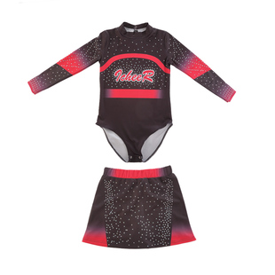 儿童花球啦啦操拉拉队比赛演出服中小学生健身操竞技运动会体操服