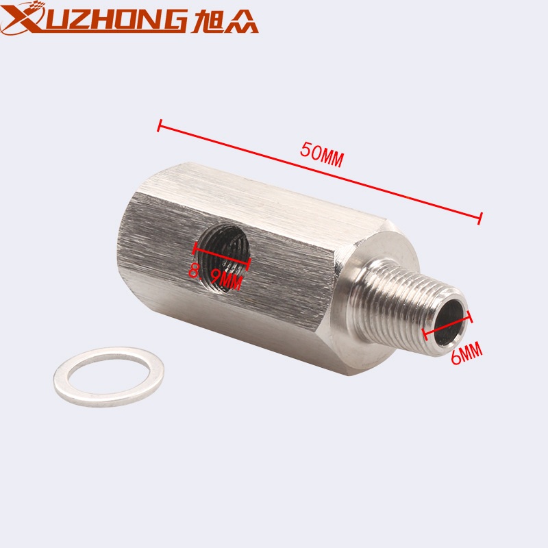 含税价汽车改装 配件油压传感器接头1/8NPT不锈钢涡轮增压接头