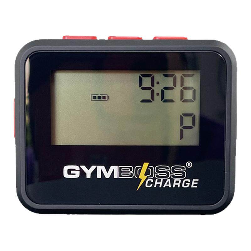 GYMBOSS运动带夜光灯背光灯健身房训练跑步比赛专用充电款计时器