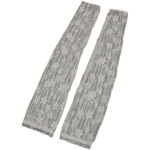 蕾丝袖套女甜美仙女防晒夏季薄款防紫外线遮阳开车骑行护臂手套袖