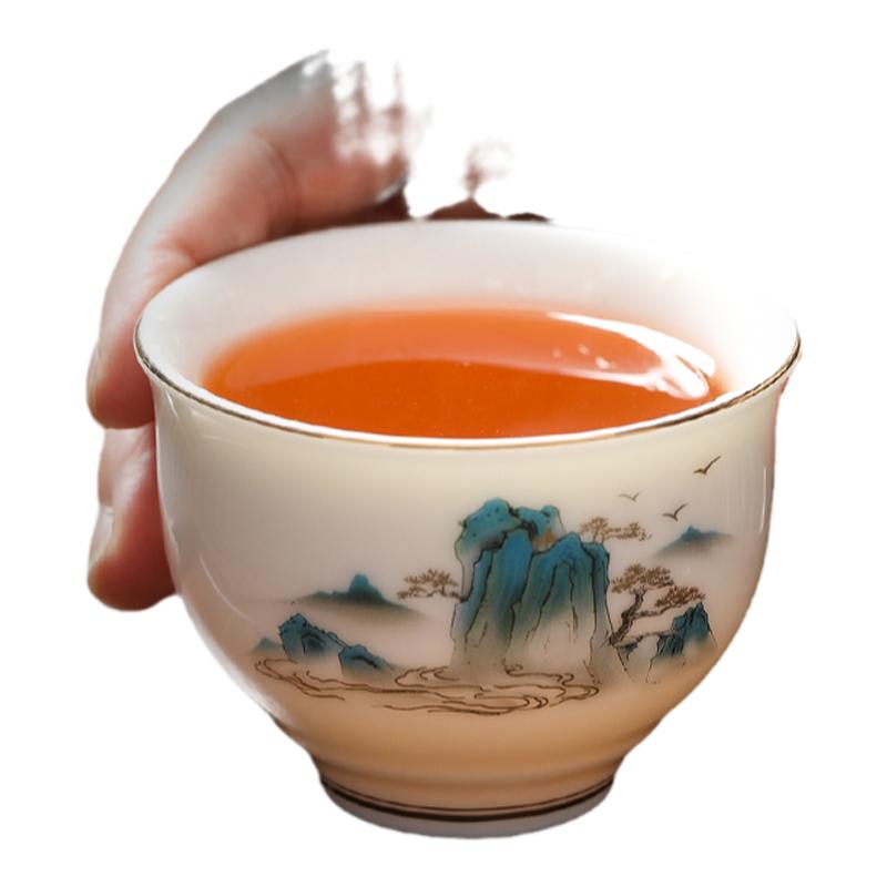 主人杯茶杯单个2026新款茶具功夫陶瓷个人专用茶盏高档喝茶下午男