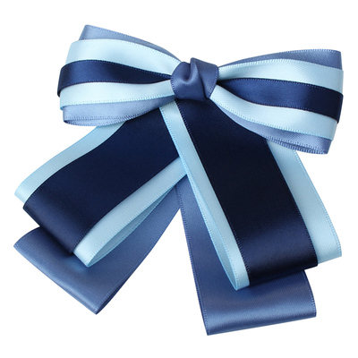 领结衬衫女装饰银行系带领花头花