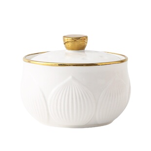 陶瓷炖盅隔水炖家用 汤盅炖盅蒸鸡蛋羹专用碗炖盅一人份燕窝炖盅