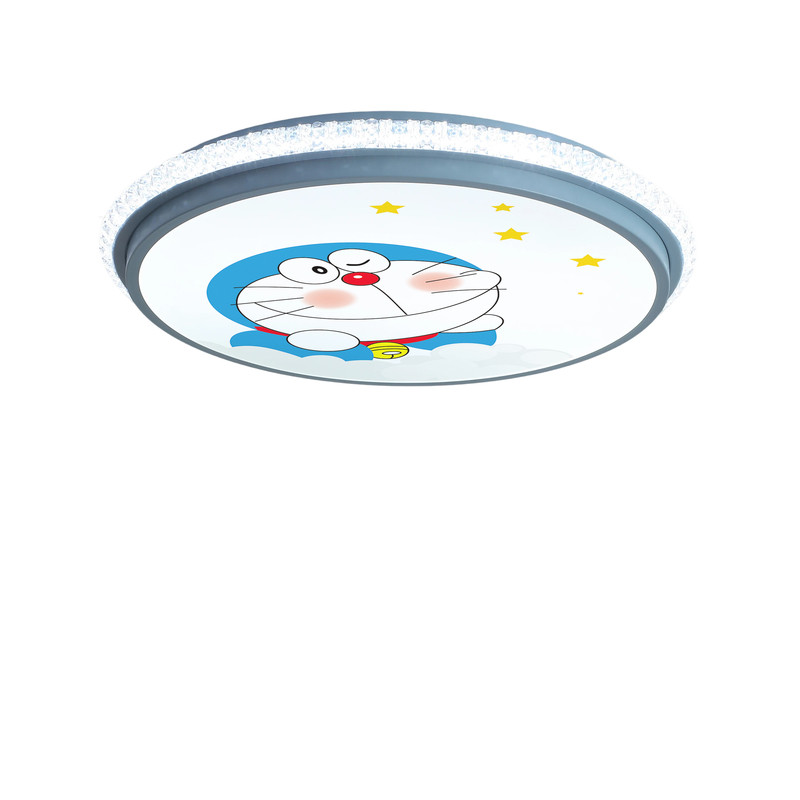 儿童房全光谱无频闪调光led叮当猫哆啦A梦护眼卧室灯叮当猫吸顶灯