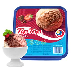 tiptop新西兰网红冰淇淋大桶装香草冰激凌雪糕盒装冷饮甜品下午茶