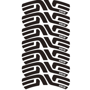 EVNE贴纸公路车轮组碳圈刀圈贴纸改色自行车SES白标轮组贴一轮份