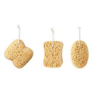 momoup蜂窝面包沐浴海绵洗澡搓澡沐浴球起泡成人柔软不散花女士