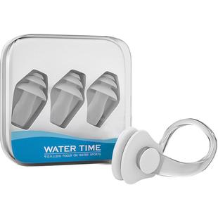 WaterTime/水川游泳鼻夹耳塞防呛水专业成人儿童防滑鼻塞套装神器