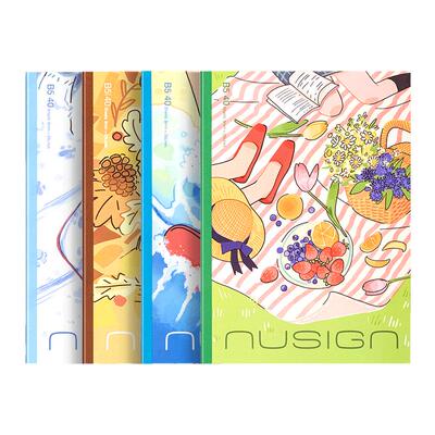 nusign纽赛得力A5笔记本软抄本