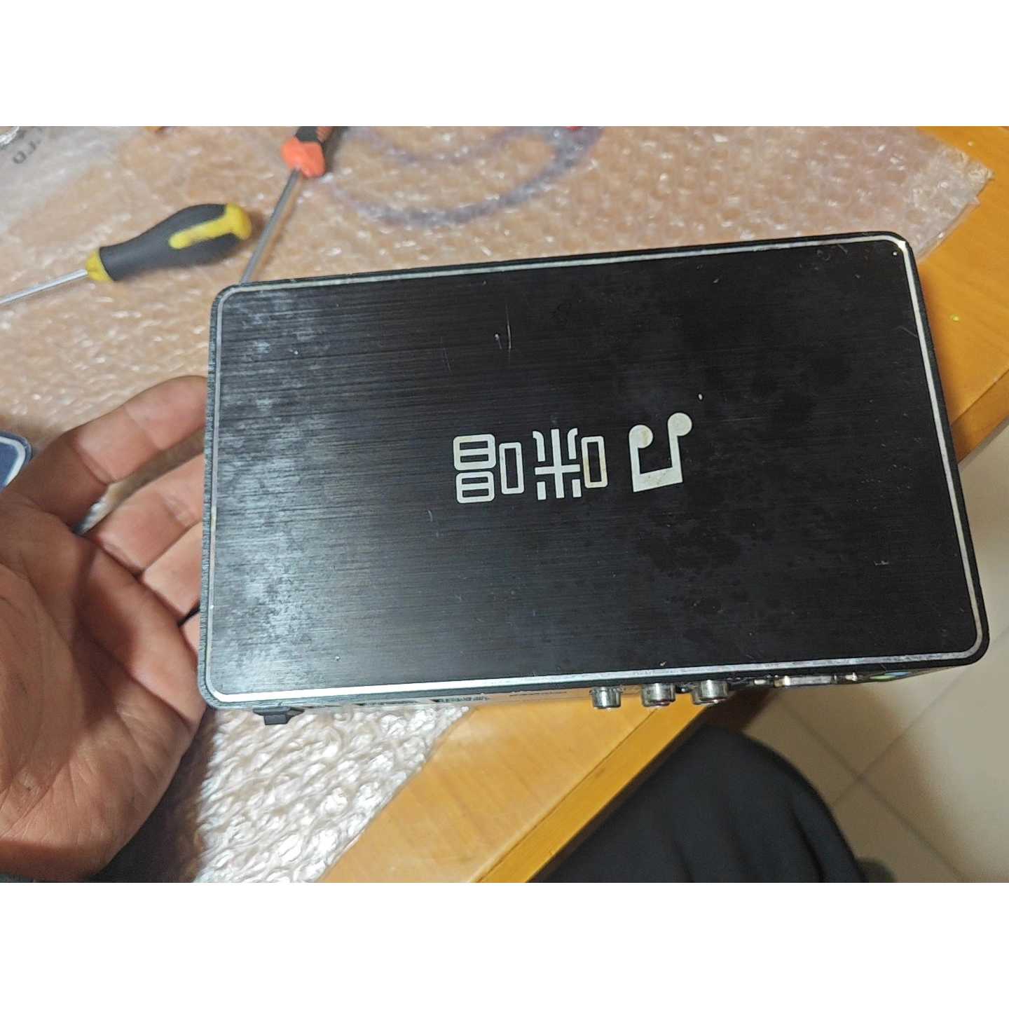 【议价-可维修】咪唱点歌机 拍图 不知道怎么弄 正 机 通电灯亮