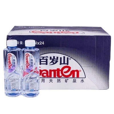 百岁山饮用矿泉水小瓶装 348ml*24-N