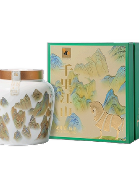 八马明前特级龙井珍绿茶礼盒160g